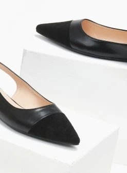 The Fashion Project Μπαλαρίνες μυτερές με λουράκι - Μαύρο 12 The Fashion Project Μπαλαρίνες μυτερές με λουράκι - Μαύρο -The Fashion Project κατάστημα mules mutera me louraki 110845 zsyz