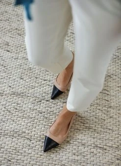 The Fashion Project Μπαλαρίνες μυτερές με λουράκι - Μπεζ -The Fashion Project κατάστημα mules mutera me louraki 110846 99h6