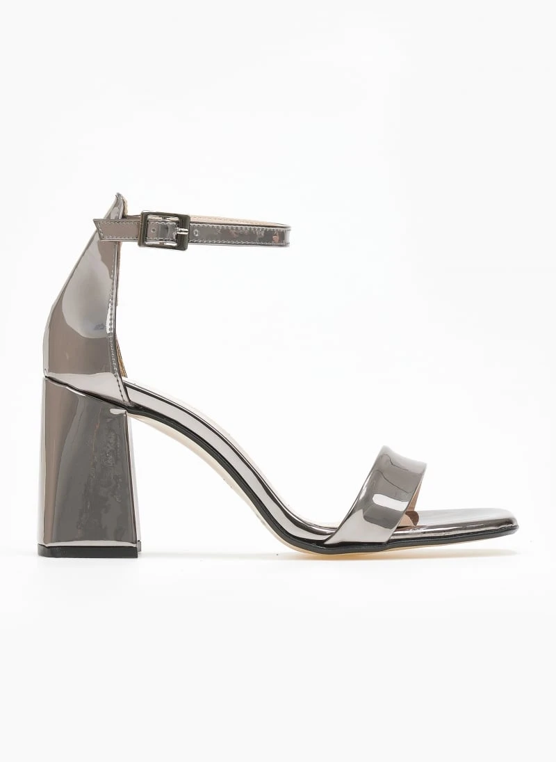 Πέδιλα με μπαρέτα λουστρίνι Tfp - Ατσαλί 3 Πέδιλα με μπαρέτα λουστρίνι Tfp - Ατσαλί - Image 3