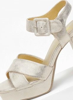 Xti Footwear Πέδιλα με φιάπα Xti 141465 - Χρυσό -The Fashion Project κατάστημα pedila me fiapa xti 141465 110352 frhv