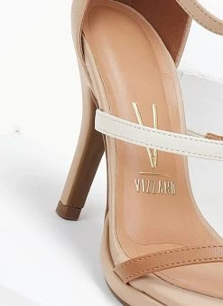 Πέδιλα με μπαρέτα και λεπτά λουράκια Vizzano 6210.1024 - Μπεζ -The Fashion Project κατάστημα pedila me lepta lourakia vizzano 62101024 106411 8639