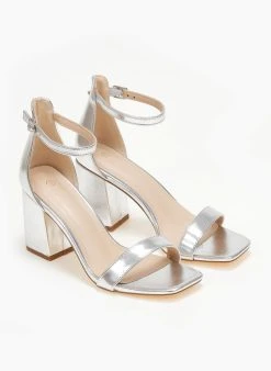 The Fashion Project Πέδιλα με μπαρέτα - Ασημί -The Fashion Project κατάστημα pedila me mpareta 110564 idoj