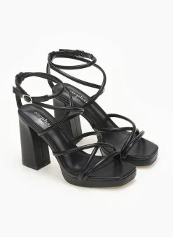 The Fashion Project Πέδιλα με μπαρέτα - Μαύρο 7 The Fashion Project Πέδιλα με μπαρέτα - Μαύρο -The Fashion Project κατάστημα pedila me mpareta 111184 26ul