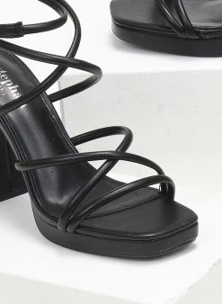 The Fashion Project Πέδιλα με μπαρέτα - Μαύρο 6 The Fashion Project Πέδιλα με μπαρέτα - Μαύρο -The Fashion Project κατάστημα pedila me mpareta 111184 g8af