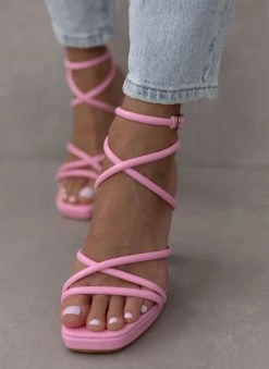 The Fashion Project Πέδιλα με μπαρέτα - Ροζ