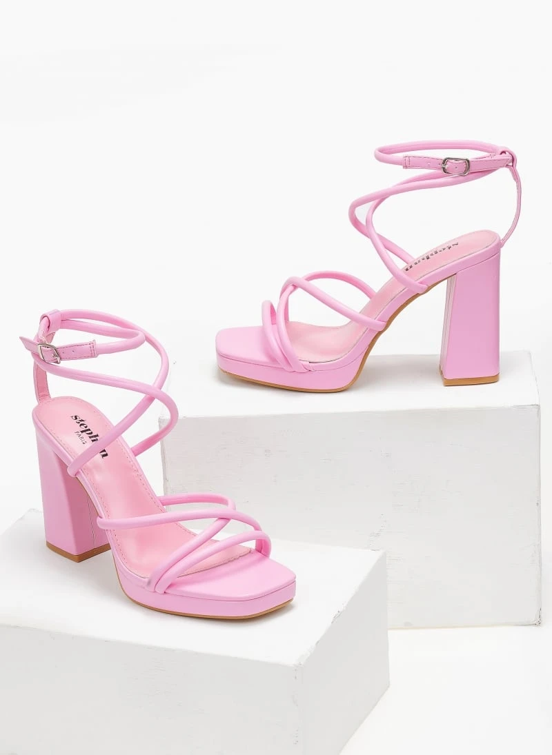 The Fashion Project Πέδιλα με μπαρέτα - Ροζ 6 The Fashion Project Πέδιλα με μπαρέτα - Ροζ - Image 6