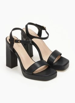 The Fashion Project Πέδιλα με μπαρέτα και φιάπα - Μαύρο 6 The Fashion Project Πέδιλα με μπαρέτα και φιάπα - Μαύρο -The Fashion Project κατάστημα pedila me mpareta kai fiapa 110613 ktnm