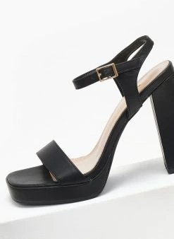 The Fashion Project Πέδιλα με μπαρέτα και φιάπα - Μαύρο 7 The Fashion Project Πέδιλα με μπαρέτα και φιάπα - Μαύρο -The Fashion Project κατάστημα pedila me mpareta kai fiapa 110613 zo5e