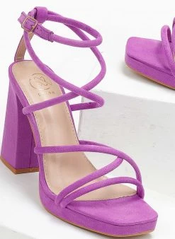 The Fashion Project Πέδιλα με μπαρέτα και φιάπα - Μωβ ανοιχτό -The Fashion Project κατάστημα pedila me mpareta kai fiapa 111688 5ygs