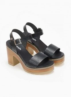 Πέδιλα με μπαρέτα Refresh 170777 - Μαύρο -The Fashion Project κατάστημα pedila me mpareta refresh 170777 110202 27re