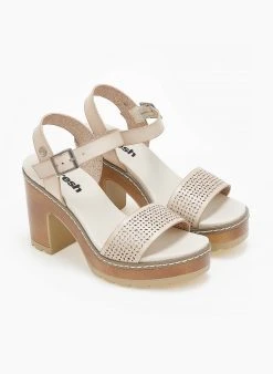 Πέδιλα με μπαρέτα Refresh 170777 - Μπεζ -The Fashion Project κατάστημα pedila me mpareta refresh 170777 110203 kizb