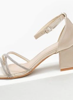 The Fashion Project Πέδιλα με μπαρέτα σατέν - Μπεζ 11 The Fashion Project Πέδιλα με μπαρέτα σατέν - Μπεζ -The Fashion Project κατάστημα pedila me mpareta saten 110661 866d