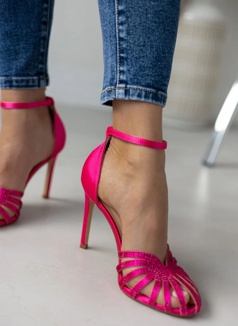 The Fashion Project Πέδιλα με μπαρέτα υφασμάτινα - Φούξια 4 The Fashion Project Πέδιλα με μπαρέτα υφασμάτινα - Φούξια - Image 4