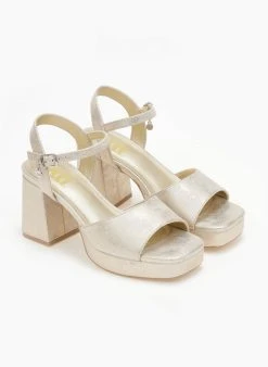 Xti Footwear Πέδιλα με μπαρέτα Xti 141471 - Χρυσό -The Fashion Project κατάστημα pedila me mpareta xti 141471 110476 0mhh