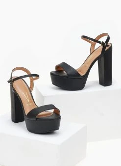 Πέδιλα με φιάπα Vizzano 6282.455 - Μαύρο -The Fashion Project κατάστημα pedila me psili fiapa vizzano 6282455 106445 tujm