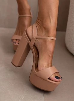 Πέδιλα με φιάπα Vizzano 6282.455 - Nude -The Fashion Project κατάστημα pedila me psili fiapa vizzano 6282455 106446 eut6