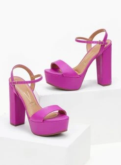 Πέδιλα με φιάπα Vizzano 6282.455 - Magenta -The Fashion Project κατάστημα pedila me psili fiapa vizzano 6282455 106448 4hhz