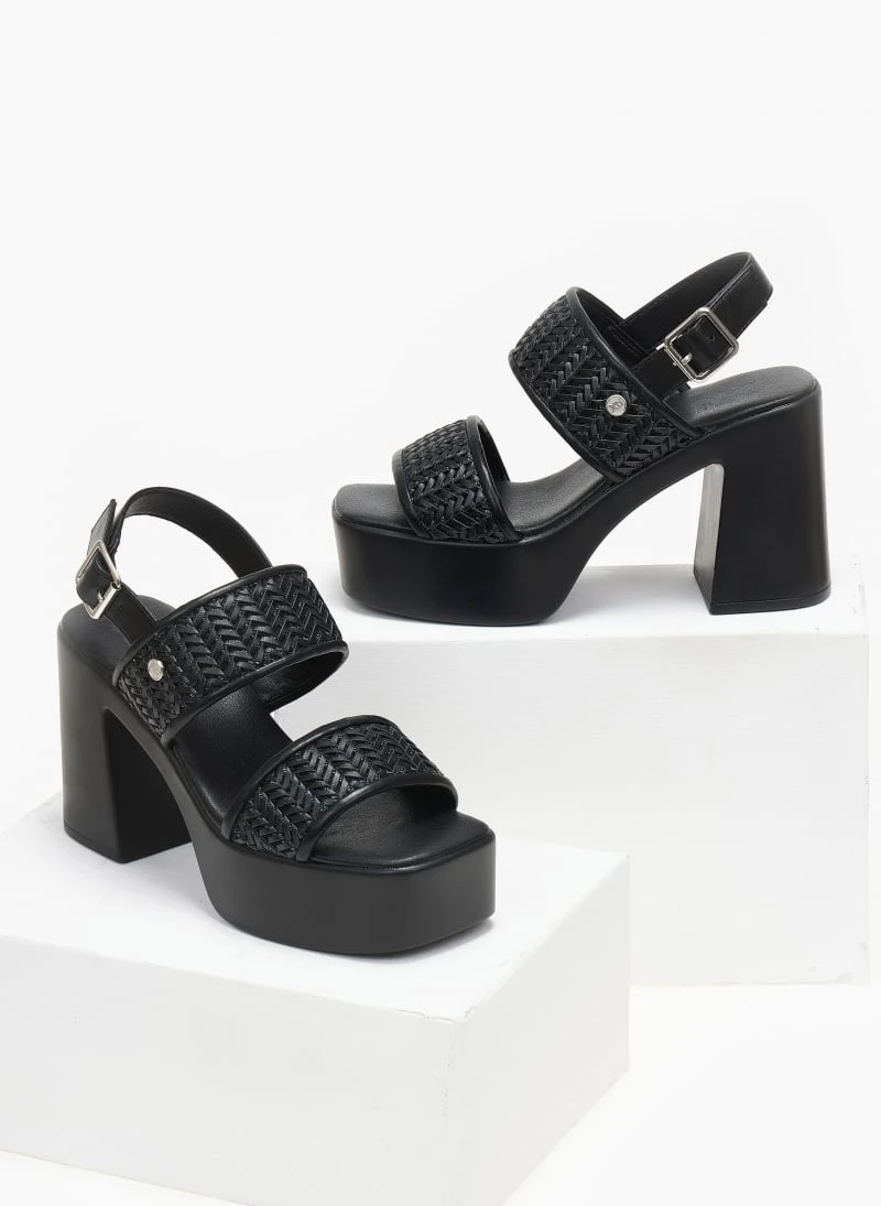 WALK ME Πέδιλα με σχέδιο ψάθα Xti 141256 - Μαύρο 5 WALK ME Πέδιλα με σχέδιο ψάθα Xti 141256 - Μαύρο - Image 5