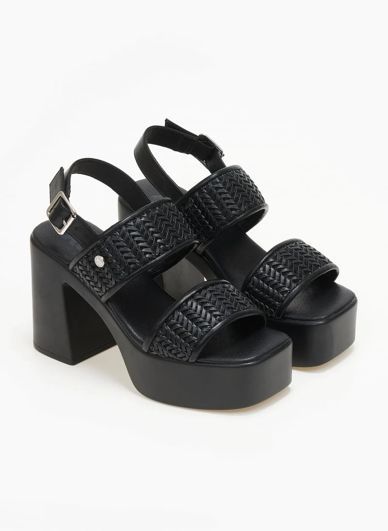 WALK ME Πέδιλα με σχέδιο ψάθα Xti 141256 - Μαύρο 6 WALK ME Πέδιλα με σχέδιο ψάθα Xti 141256 - Μαύρο - Image 6