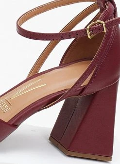 Πέδιλα με μπαρέτα Vizzano 6464.106 - Μπορντό -The Fashion Project κατάστημα pedila me takouni kampana vizzano 6464106 106434 z1ex