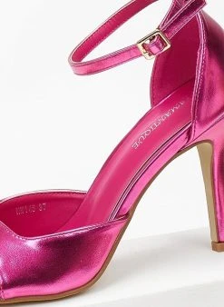 The Fashion Project Πέδιλα με μπαρέτα - Φούξια 9 The Fashion Project Πέδιλα με μπαρέτα - Φούξια -The Fashion Project κατάστημα pedila metallize me mpareta 106904 8fex