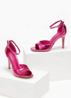 The Fashion Project Πέδιλα με μπαρέτα - Φούξια 11 The Fashion Project Πέδιλα με μπαρέτα - Φούξια -The Fashion Project κατάστημα pedila metallize me mpareta 106904 k70m