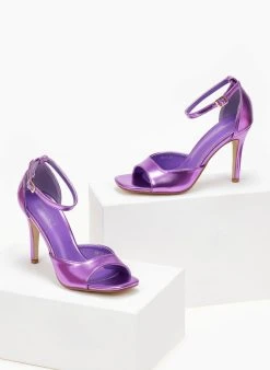 The Fashion Project Πέδιλα με μπαρέτα - Magenta 13 The Fashion Project Πέδιλα με μπαρέτα - Magenta -The Fashion Project κατάστημα pedila metallize me mpareta 106905 76km