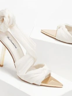 The Fashion Project Πέδιλα Lace Up - Ζαχαρί 6 The Fashion Project Πέδιλα Lace Up - Ζαχαρί -The Fashion Project κατάστημα pedila mutera me lace up desimo 110944 lvpd