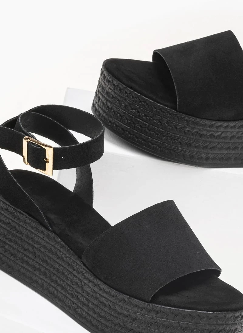 The Fashion Project Flatforms δερμάτινα με μπαρέτα - Μαύρο 6 The Fashion Project Flatforms δερμάτινα με μπαρέτα - Μαύρο - Image 6