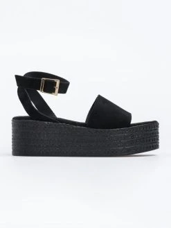 The Fashion Project Flatforms δερμάτινα με μπαρέτα - Μαύρο 18 The Fashion Project Flatforms δερμάτινα με μπαρέτα - Μαύρο -The Fashion Project κατάστημα pedila platformes apo kastori derma 91920 mozh