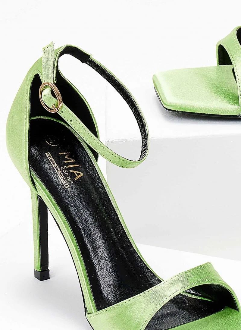 The Fashion Project Πέδιλα με μπαρέτα υφασμάτινα - Πράσινο 5 The Fashion Project Πέδιλα με μπαρέτα υφασμάτινα - Πράσινο - Image 5