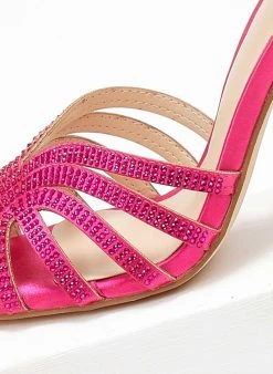 The Fashion Project Πέδιλα με μπαρέτα υφασμάτινα - Φούξια 12 The Fashion Project Πέδιλα με μπαρέτα υφασμάτινα - Φούξια -The Fashion Project κατάστημα pedila saten me mpareta 110603 7mbh