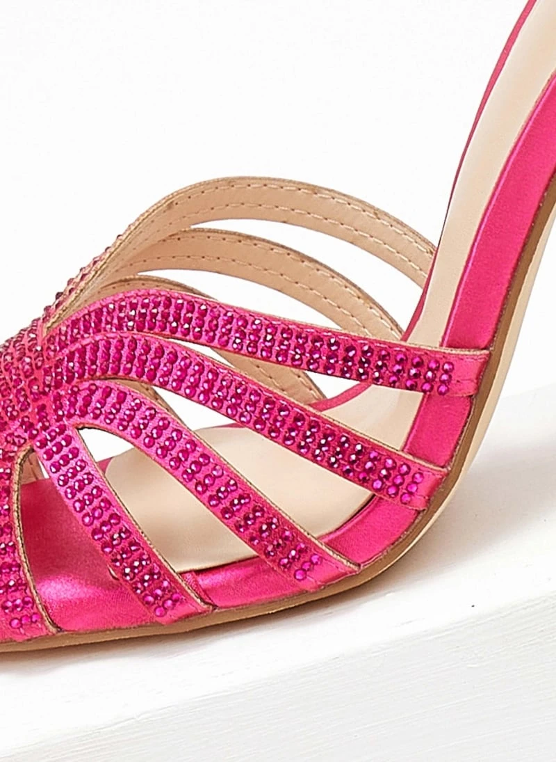 The Fashion Project Πέδιλα με μπαρέτα υφασμάτινα - Φούξια 6 The Fashion Project Πέδιλα με μπαρέτα υφασμάτινα - Φούξια - Image 6