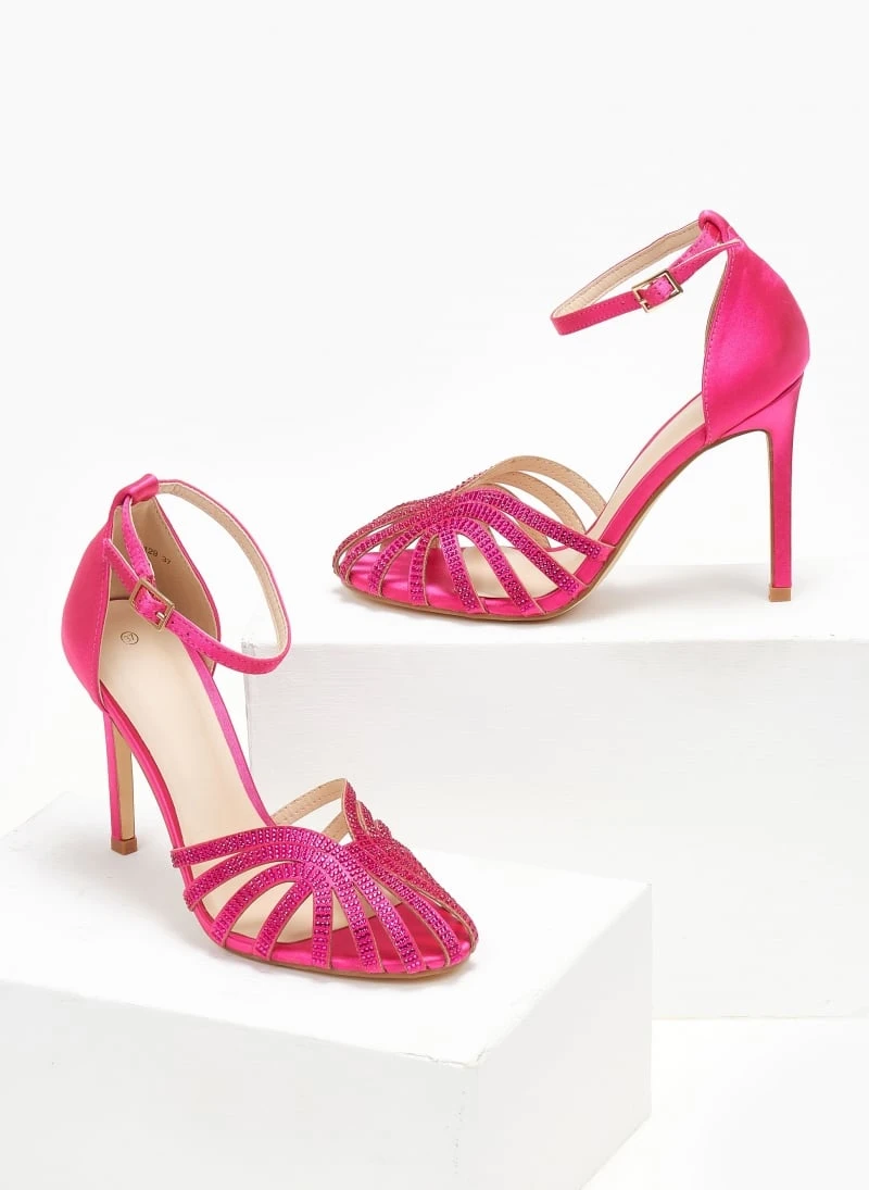 The Fashion Project Πέδιλα με μπαρέτα υφασμάτινα - Φούξια 5 The Fashion Project Πέδιλα με μπαρέτα υφασμάτινα - Φούξια - Image 5