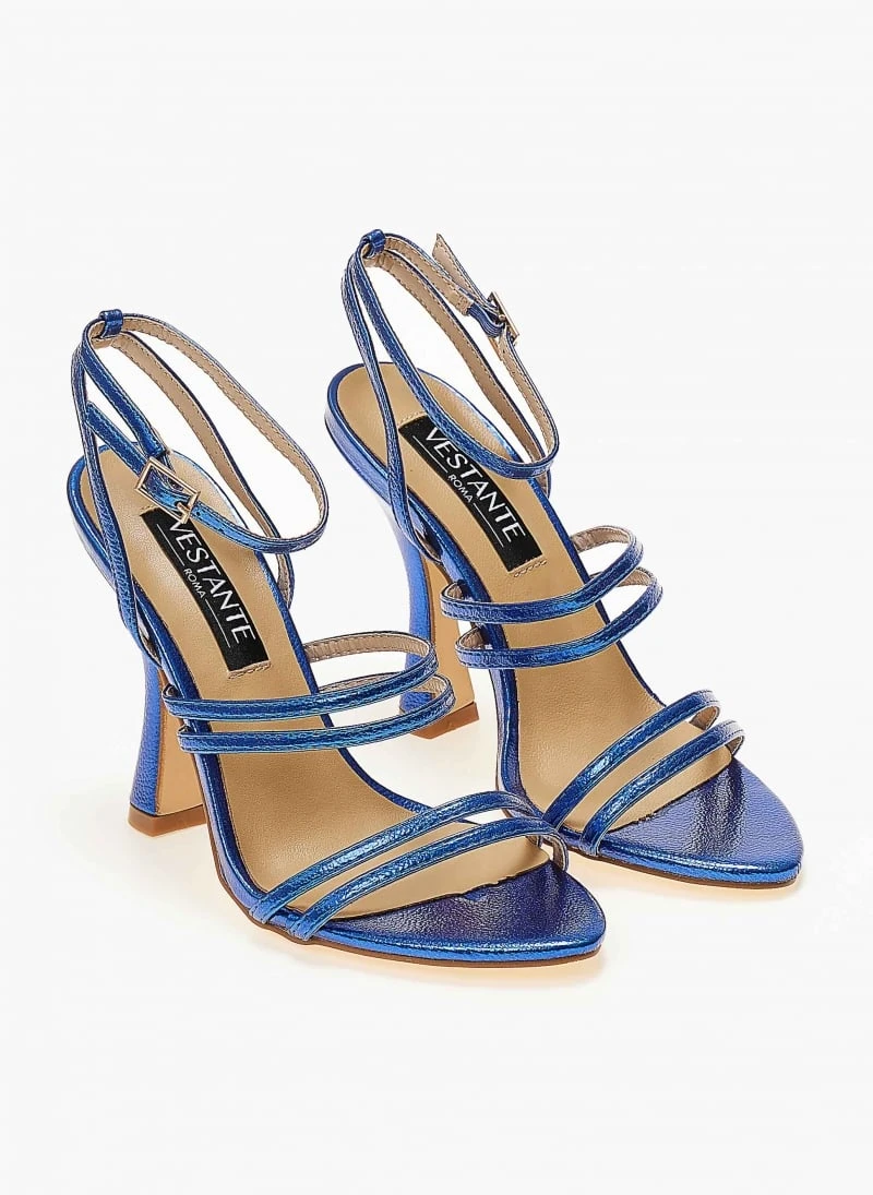 The Fashion Project Πέδιλα με μπαρέτα λουστρίνι - Μπλε 3 The Fashion Project Πέδιλα με μπαρέτα λουστρίνι - Μπλε - Image 3