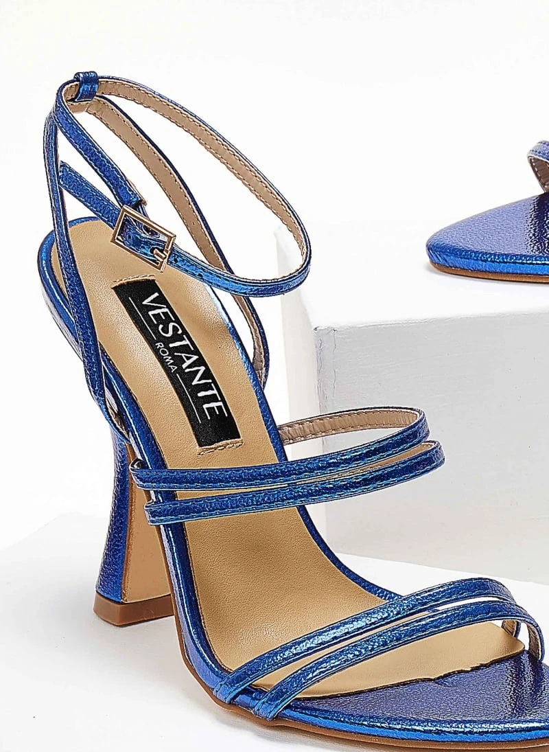 The Fashion Project Πέδιλα με μπαρέτα λουστρίνι - Μπλε 4 The Fashion Project Πέδιλα με μπαρέτα λουστρίνι - Μπλε - Image 4