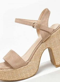 The Fashion Project Πέδιλα με μπαρέτα Suede - Τάουπε 7 The Fashion Project Πέδιλα με μπαρέτα Suede - Τάουπε -The Fashion Project κατάστημα pedila suede me mpareta 111322 s4kk