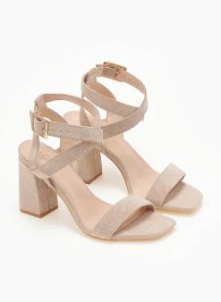 The Fashion Project Πέδιλα Suede με χιαστί δέσιμο - Τάουπε 7 The Fashion Project Πέδιλα Suede με χιαστί δέσιμο - Τάουπε -The Fashion Project κατάστημα pedila suede me xiasti desimo 111651 ftdp