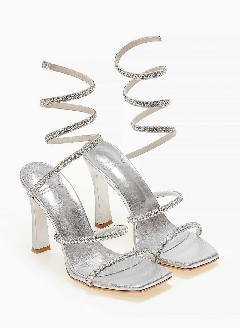 Πέδιλα Lace Up Tfp - Ασημί 6 Πέδιλα Lace Up Tfp - Ασημί - Image 6