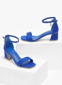 Xti Footwear Πέδιλα με μπαρέτα υφασμάτινα Xti 140937 - Μπλε -The Fashion Project κατάστημα pedila ufasmatina me mpareta xti 140937 110291 ph22