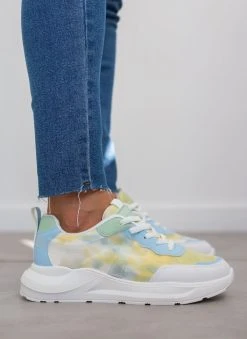 The Fashion Project Sneakers πολύχρωμα με ψηλή σόλα - Πράσινο