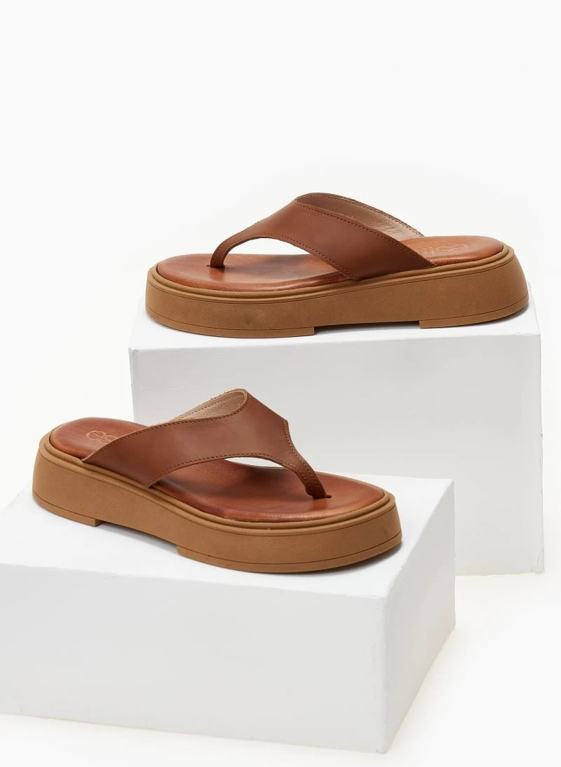 Flatforms δερμάτινα Estil - Ταμπά 2 Flatforms δερμάτινα Estil - Ταμπά - Image 2