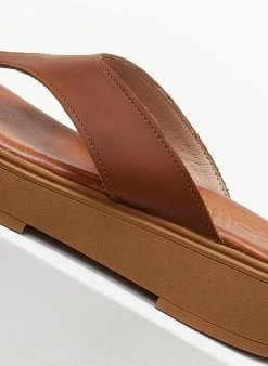 Flatforms δερμάτινα Estil - Ταμπά 6 Flatforms δερμάτινα Estil - Ταμπά -The Fashion Project κατάστημα sandalia dermatina estil 105251 ebvk