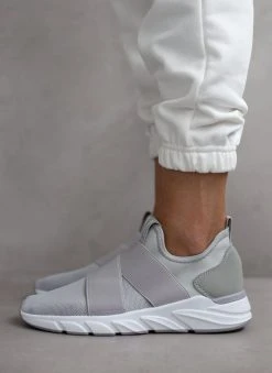 The Fashion Project Sneakers Slip On με λάστιχα - Γκρι