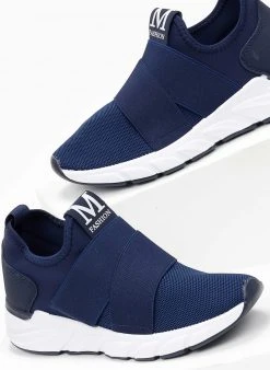 The Fashion Project Sneakers Slip On με λάστιχα - Μπλε σκούρο 12 The Fashion Project Sneakers Slip On με λάστιχα - Μπλε σκούρο -The Fashion Project κατάστημα slip on sneakers me lastixa 99990 iw2b