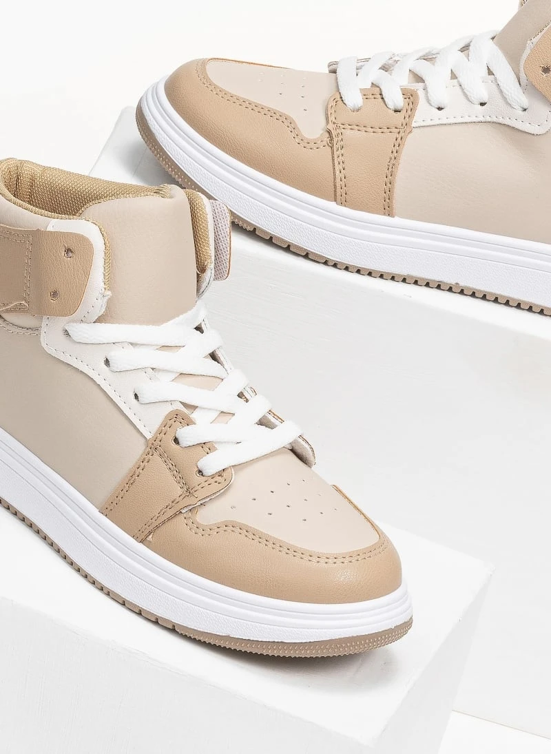 The Fashion Project Sneakers μποτάκια με Suede λεπτομέρειες - Πούρο 3 The Fashion Project Sneakers μποτάκια με Suede λεπτομέρειες - Πούρο - Image 3