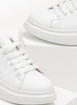 The Fashion Project Sneakers με μεταλλική λεπτομέρεια - Λευκό/Χρυσό 9 The Fashion Project Sneakers με μεταλλική λεπτομέρεια - Λευκό/Χρυσό -The Fashion Project κατάστημα sneakers basic me kordonia 106058 w5bu