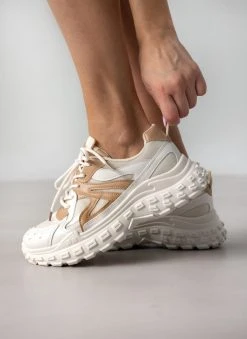 The Fashion Project Sneakers Chunky με σχέδιο - Τάουπε -The Fashion Project κατάστημα sneakers chunky me sxedio 111212 6b1h