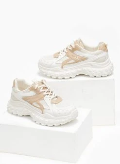 The Fashion Project Sneakers Chunky με σχέδιο - Τάουπε -The Fashion Project κατάστημα sneakers chunky me sxedio 111212 i5w7