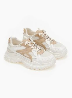 The Fashion Project Sneakers Chunky με σχέδιο - Τάουπε -The Fashion Project κατάστημα sneakers chunky me sxedio 111212 ifrh